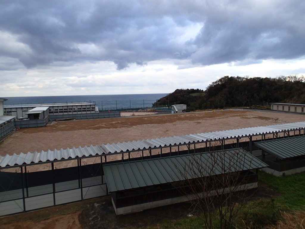 鳥取市立気高中学校校舎解体工事