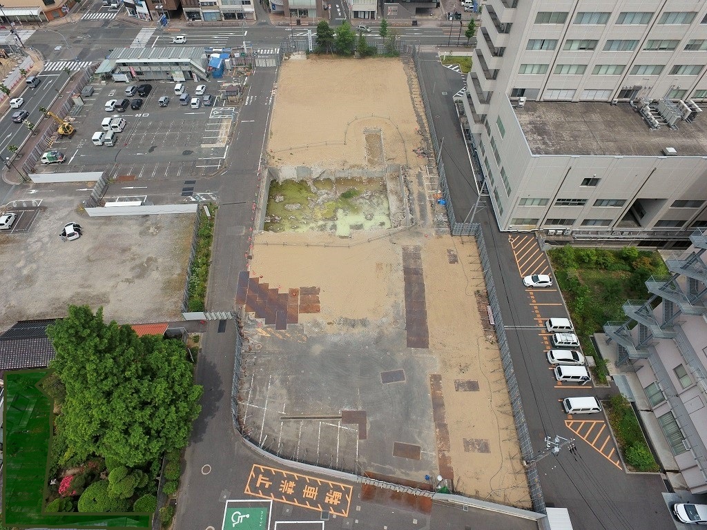 鳥取市役所旧本庁舎解体工事